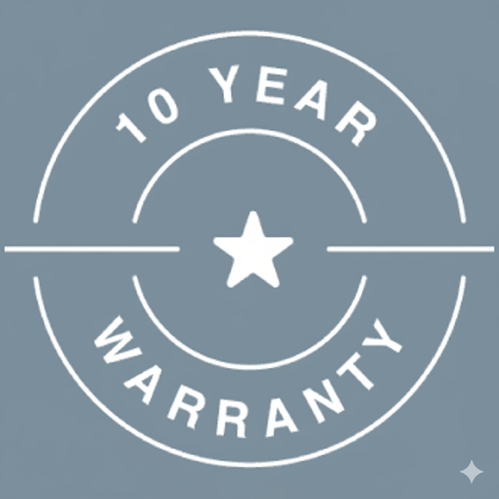 10 Year Warranty