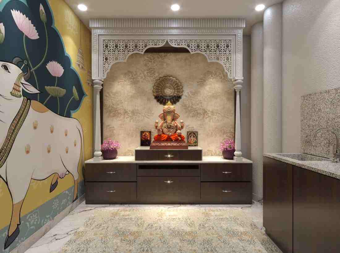 Pooja Room Design 3